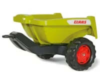 Rolly Toys kipper trailer claas attaches to a rolly tractor outdoor farm toy
