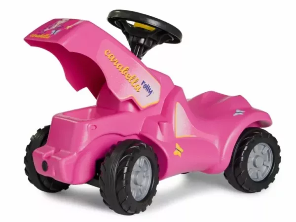 Rolly toys pink ride on tractor toy