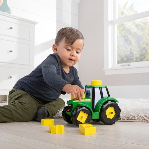 Toddler tractor toy john deere