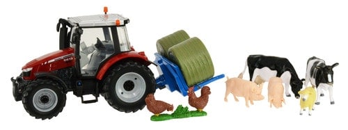 Britains Massey Ferguson tractor play set