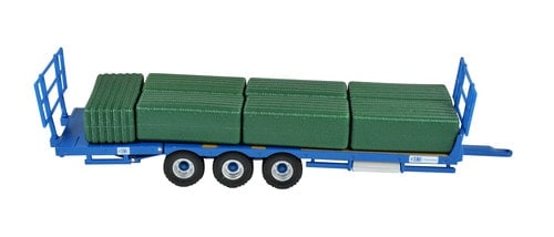 Britians bale trailer farm toy