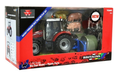 Britains toy farm tractor play set