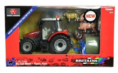 Britains toy tractor play set