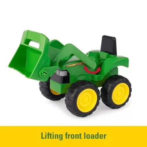 Green tractor toy