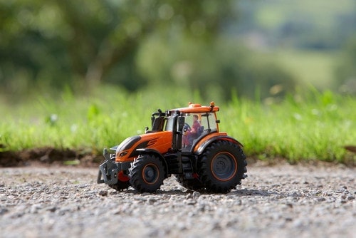 Scale farm model Britains Valtra tractor toy