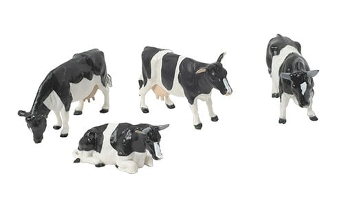 Britains toy farm Friesian cattle farm animal set toy cows
