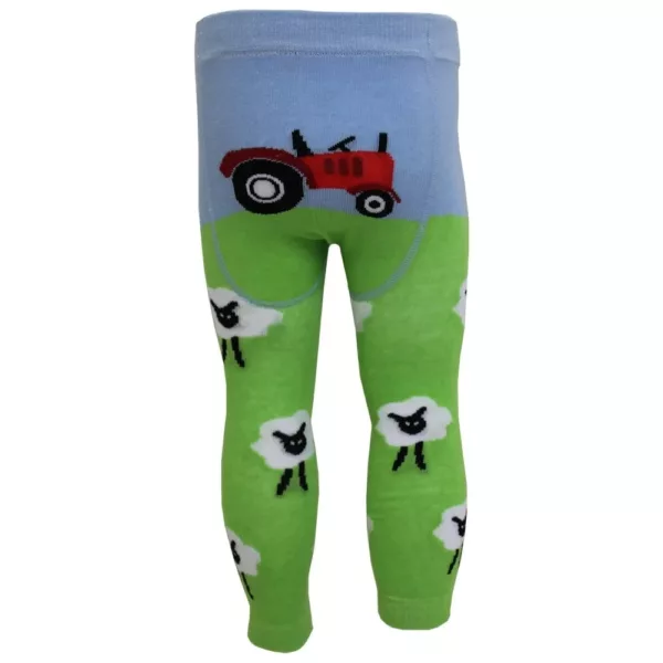 Powell craft tractor leggings for baby and toddler