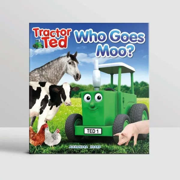 TRactor ted who goes moo story-book-for children