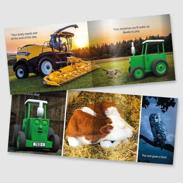 TRactor ted a good nights sleep book for kids