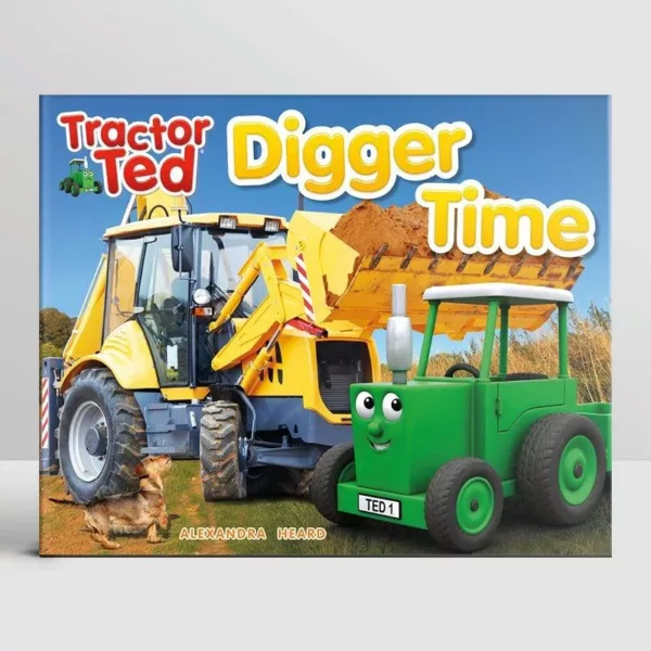 TRactor ted digger time childrens story book