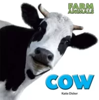 Cow, farm animal childrens book