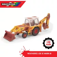 Britains farm toys weathered JCB scale model