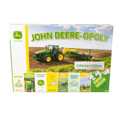 John Deer opoly tractor board game