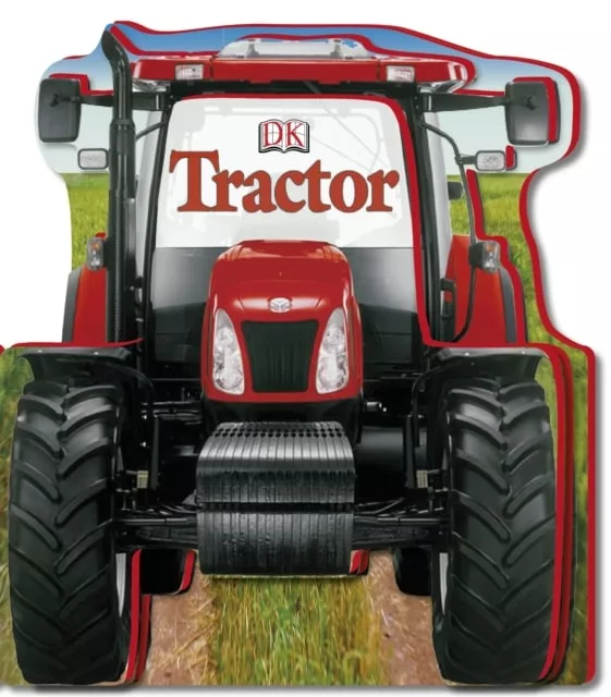 Tractor bboard book for 1 year, 2 year, 3 year and 4 olds