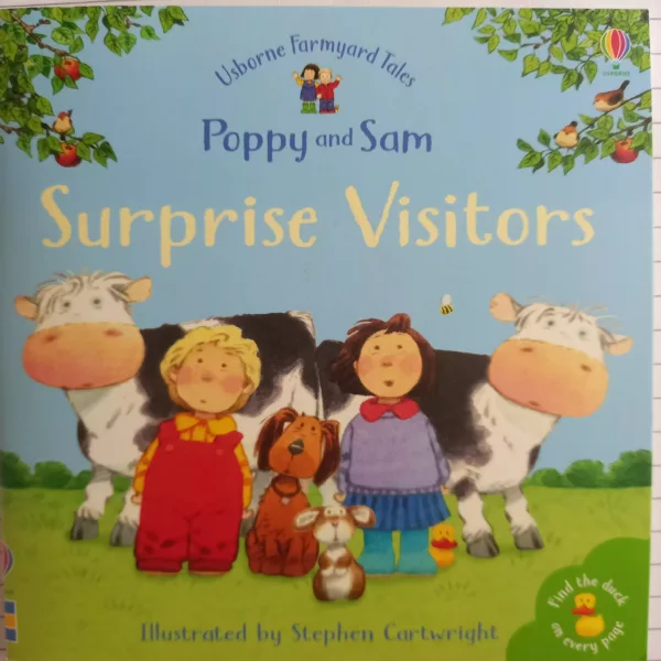Poppy & Sam Surprise visitors childrens book