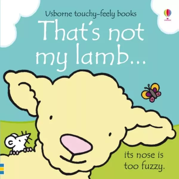 That's not my lamb touch and feel baby book by Fiona watt