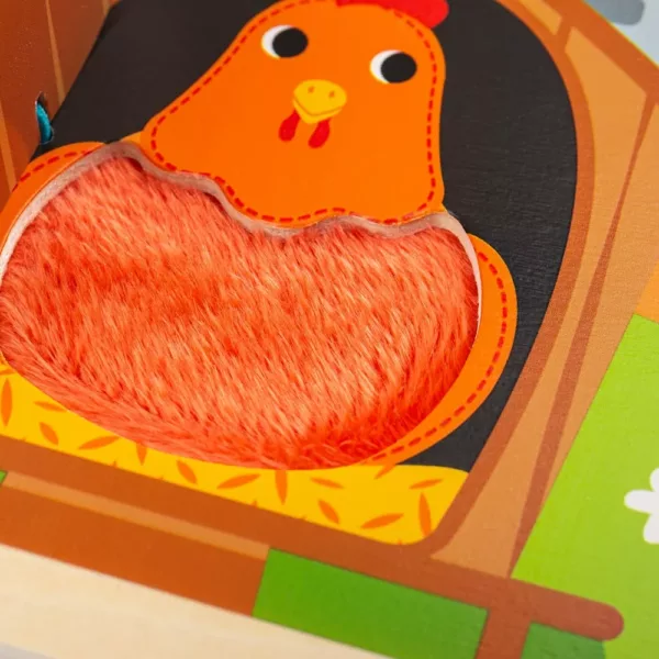 Chicken sensory board for toddlers