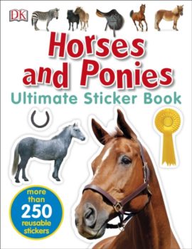 Horse and ponies ultimate sticker book for kids