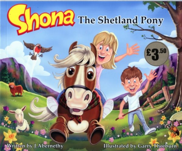 Shona the shetland pony childrens book