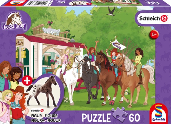 Schleich horse club meet jigsaw puzzle