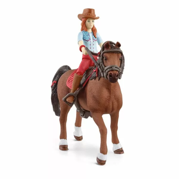 Schelich horse club hannah & cayenne horse toy for kids age 5-12 years old 42539