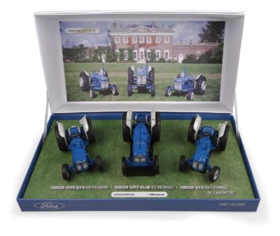 Fordson limited edition 3 peice collectors set universal hobbies diecast tractors