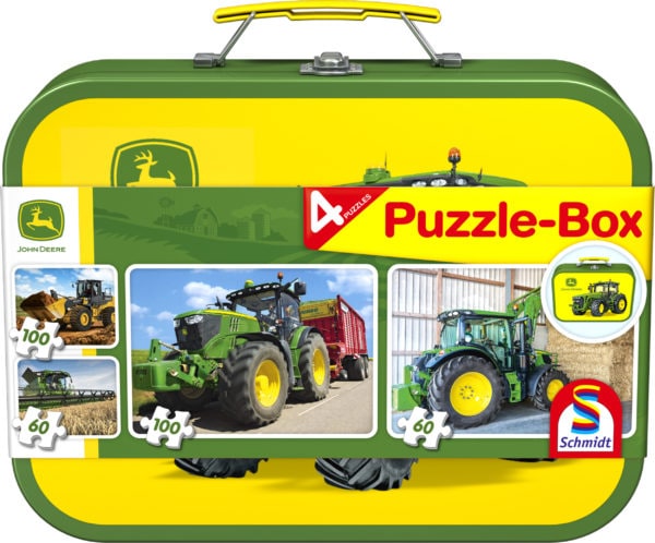 JOhn Deere tractor puzzle box