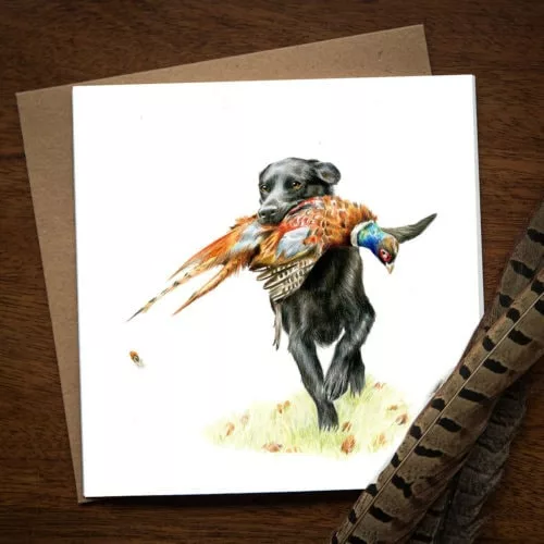 Retriever Dog Birthday Card