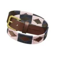 Pampeano belt Hermoso pink and blue