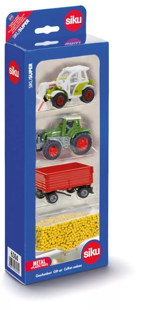 Siku tractor farm toys gift set
