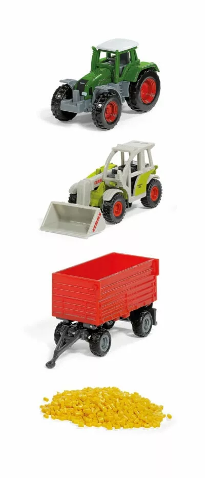 Scale farm small tractor models for kids 1/87 scale siku farm toys