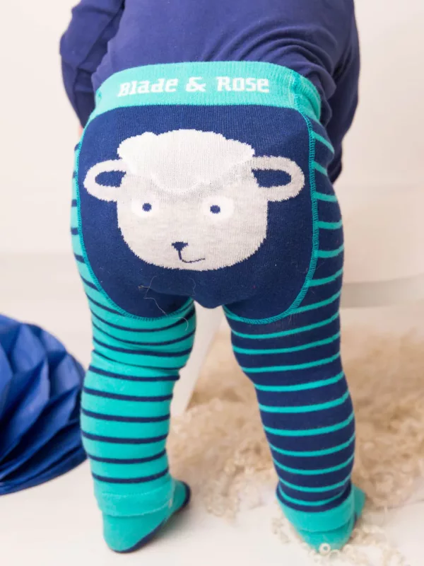 Blade and rose sheep leggings for kids
