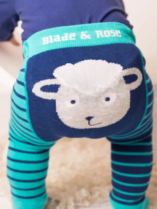 sheep on the bum leggings for kids