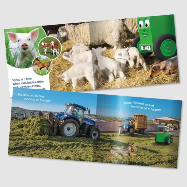 Tractor ted book - Spring on the farm story book