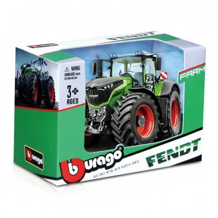 Bburago Fendt Tractor toy green for kids