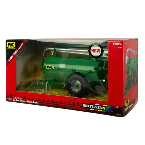 Model slurry tanker for toy farm