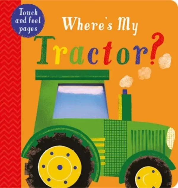 Where's my tractor book for kids age 1-3 years old