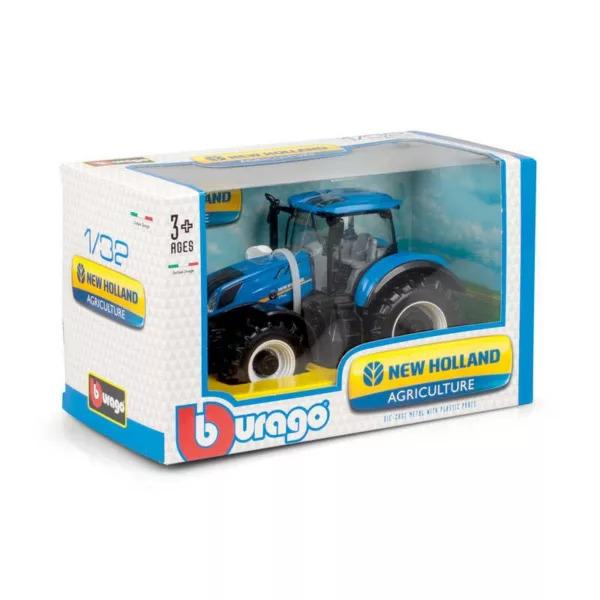 blue tractor toy for kids