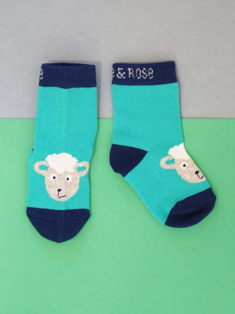 Baby & toddler sheep socks - Blade & Rose