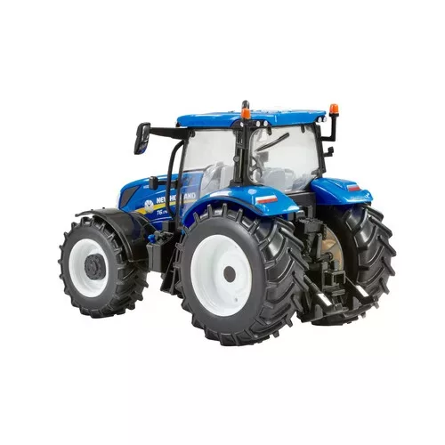 Blue tractor toy for kids