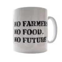 No Farmers No Food No future Grassmen mug