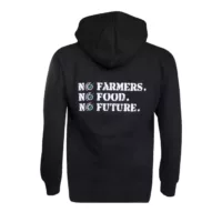 No Farmers no food no future hoody adults