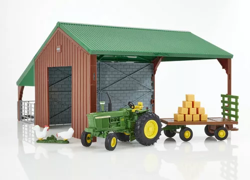 John Deere and shed play set