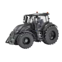 Black Valtra tractor toy Britains