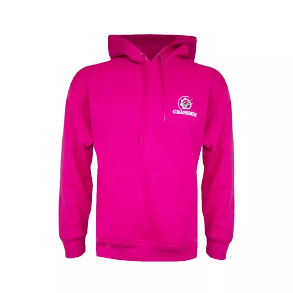 Pink grassmen hoodie