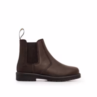 Kids dealer boots dark brown