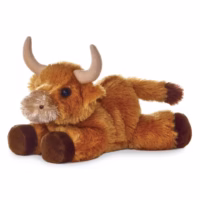 Highland cow soft toy